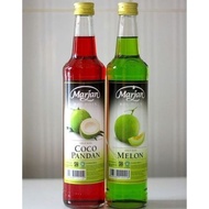 Sirup Marjan Melon atau Cocopandan 1 Dus isi 12 Botol x 460ML