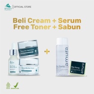 Beli Amura Cream + Serum Free Amura Toner + Sabun