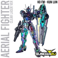 KunLun FM 1/100 Aerial Fighter Clear Lazer Color Ver - Plastic Model Kit Gundam Witch From Mercury -