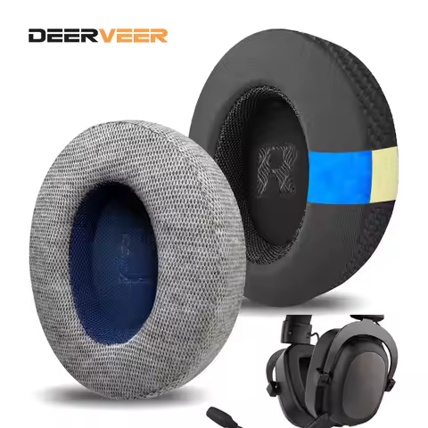 DEERVEER for Havit H2002D H2002C H2008U H2008D H2000D H2015 H2016D H2030S Headphones Replacement Ear