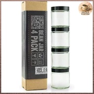 Comandante C40 Genuine 4 Pack Bean Jar for Coffee Grinder Compatible with C40 MK3/MK4 Made in German