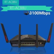 ASUS RT-AC88U Full Gigabit Dual Band AiMesh High Speed Wall Piercing Home WiFi Wireless Router AC3100