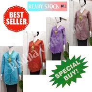 KEBAYA LABUH COTTON NYONYA SULAM [TOP ONLY]