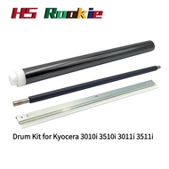 Drum Kit for Kyocera 3010i 3510i 3011i 3511i OPC Drum PCR Cleaning Blade Primary Charge Roller