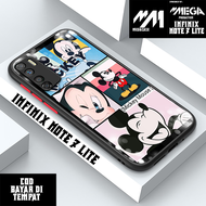 Soft Case 4D Infinix Note 7 lite- Casing 4D Infinix Note 7 lite Terbaru Megacase [Kartun disni] Sili