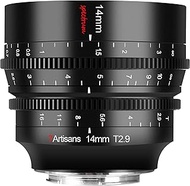 7artisans 14mm T2.9 Full Frame 114°Cine Lens