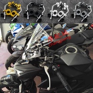 Cj & MOTO Suitable for Kawasaki Z1000 Z900 Z800 Z750 Z650 Z400 Modified Bracket Front Windshield Gog