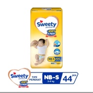 Sweety Bronze Tape Pants Dry XPert NB S44/S36+2/M34/L28/XL26 Pampers Baby Diaper Adhesive Type Pants NB S44/S36/M34/L28/XL26