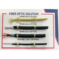 LS FIBER OPTIC CABLE 4 CORE MM OM2 DJSA Direct Buried Outdoor