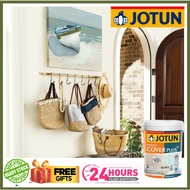 JOTUN 1L 1304 ROMANTIC  ESSENCE COVER PLUS SHEEN &amp; MATT/INTERIOR WALL PAINT /CAT BOLEH CUCI/KILAT &amp; TAK KILAT