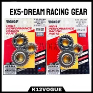 OKO EX5 DREAM WAVE100 RACING GEAR SET RACING GEAR BOX