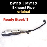 ( 100% ORIGINAL ) DEMAK DV110 MV110 EXHAUST PIPE EKZOS EXZOS MUFFLER PIPE PAIP COMP ASSY COMPLETE SE