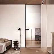 16 Ultra-Narrow Door Bathroom Door Ultra-White Long Rainbow Glass Door Aluminum Frame Flat Door Part