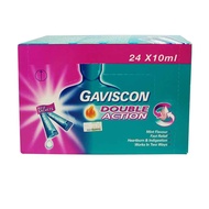 GAVISCON DOUBLE ACTION SACHET 24 X 10 ML  (BOX)
