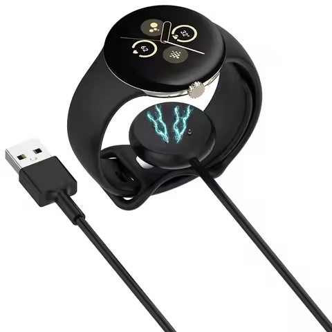 Fast Charger for Google Pixel Watch 2 Charging USB Cable Cord for Google Watch2 USB-A Charge Magnet