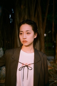 Dark Grey Butterfly Blazer