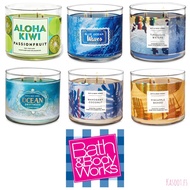 🎁FREE SHIPPING 💯AUTHENTIC BATH AND BODY WORKS 3-WICK CANDLES 🔖BBW