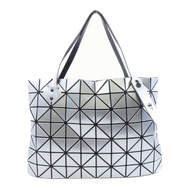 ISSEY MIYAKE PVC ISSEY MIYAKE Bao Bao銀扣手挽袋銀色