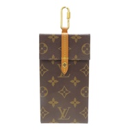 棕色 原花帆布 Box Phone Case 手機包【LOUIS VUITTON LV 路易威登】 M68523