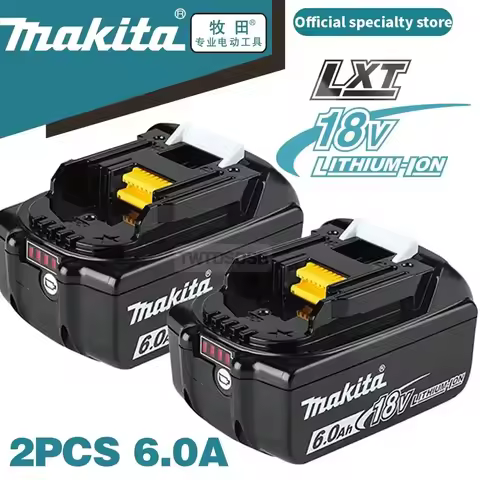 BL1860B Makita battery 18V 6Ah rechargeable battery, for Makita DTD172 DDF487 DTW300 DGA404 Power To