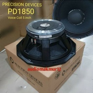 speaker component PD 1850 18inch component precision devices PD1850