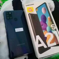 Samsung A21S 6/128 5000mah segel lengkap