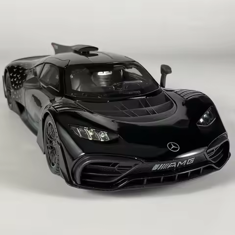 1:18 Mercedes Benz AMG ONE 300SL GTR GT Supercar Alloy Metal Diecast Model Car Desktop Display Colle