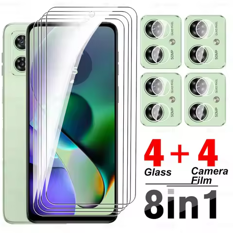 Safety Glass For Motorola Moto G54 5G 8To1 Tempered Glass Moto MotoG54 G84 G14 G04 G04s G34 G24 Powe