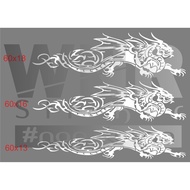 Dragon cutting sticker