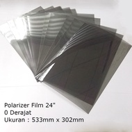 Polarized Film 24 inch 0 derajat Polarizer Polaris LCD TV Monitor Laptop