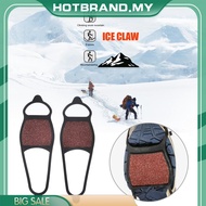 [Hotbrand.my] Anti-Slip Ice Shoes Spike Grips Cleats Outdoor Snow Shoes Covers Crampons