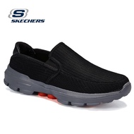 Skechers สเก็ตเชอร์ส รองเท้าผู้ชาย รองเท้าผ้าใบ Men GOwalk Anaglyph Walking Shoes - 216201-BKGY (พร้อมกล่องรองเท้า)