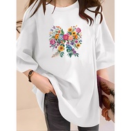 2X777 T Shirt Baju Perempuan Style Tshirt Woman   Seluar Murah Plus Size Wanita Women Crop Top Korea