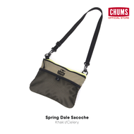 CHUMS Spring Dale Sacoche / กระเป๋า Crossbody ใบเล็ก น้ำหนักเบาพกพาง่าย กระเป๋าสะพายข้างผู้ชาย กระเป