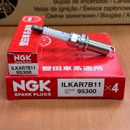 [Captain Fleet] NGK ILKAR7B11 Spark Plug 95300 WISH RAV4 ALTIS PRIUS Spark Plug Made in Thailand