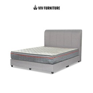 Fabric Bed Frame - Storage Bed - Single, Super Single, Queen &amp; King - Many Colours - Yuno