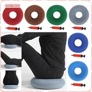 [szxmkj2lp] Inflatable Donut Ring Cushion with Pump, 15 inches Orthopaedic Pillow Seat for Coccyx, H