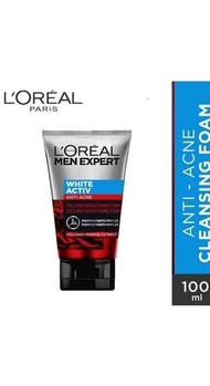 new loreal paris men expert white active volcano anti acne cleansing