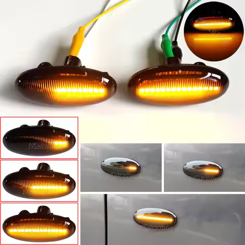 Modern Styling LED Side Indicator Repeater Turn Signal Blinker For Mazda 2 3 5 6 GG GY MPS BT-50 MPV