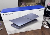 PS5 slim 亮灰銀外殼  99%新  可光碟版可數位版 送PS5  散熱風扇  可小議