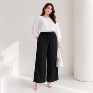 PREMIUM CRINGKLE PANTS HIGHWAIST CRINGKLE PANTS RUBY CRINGKLE PANTS