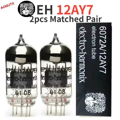 Aogutx EH 12AY7 6072 Vacuum Tube Replace 12AX7 6P14 EL84 6BQ5 6072A HIFI Audio Valve Electron Tube A