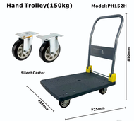 {SG Seller+Free Delivery} Foldable Installed Trolley Loading 150kg For Warehouse or Home Use Easy Hand Carry Installed Trolley Installed Trolley {High Quality}