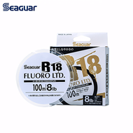 สายเอ็นตกปลา SEAGUAR R18 100% ฟลูออโรคาร์บอน สายคาร์บอนสำหรับมืออาชีพ # 0.8- # 6 80M/100M 2.5LB-25LB
