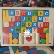 Alphabet Letter Meronce Blocks