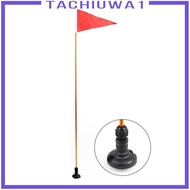 [Tachiuwa1] Kayak Aluminum Alloy Flagpole Warning Flag for Dinghy Boat Kayak