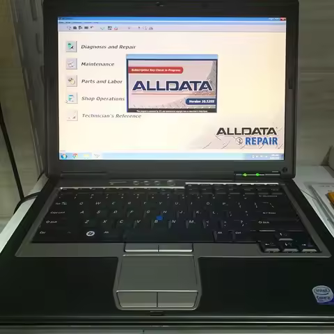 Alldata v10.53 All Data + Mitchell2015 + Atsg Auto Repair Software In 1TB HDD Installed D630 Laptop 