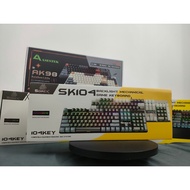 Sorex SK104 Mechanical Keyboard – Rainbow LED, Fullsize 104 Keys –