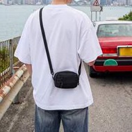 1pc Mini Water-Resistant Zipper Decor Pouch, Unisex Shoulder/Crossbody Bag, Suitable For School, Wor