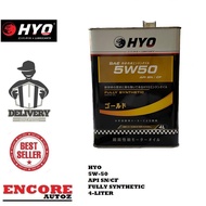 HYO Engine oil Fully Synthetic 5W50 4Liter